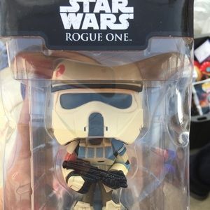 Star Wars rouge one bobble head